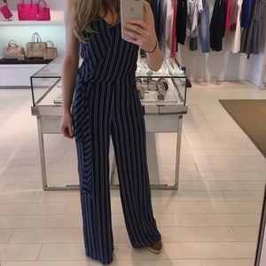 Michael Kors Stripe Jumpsuit